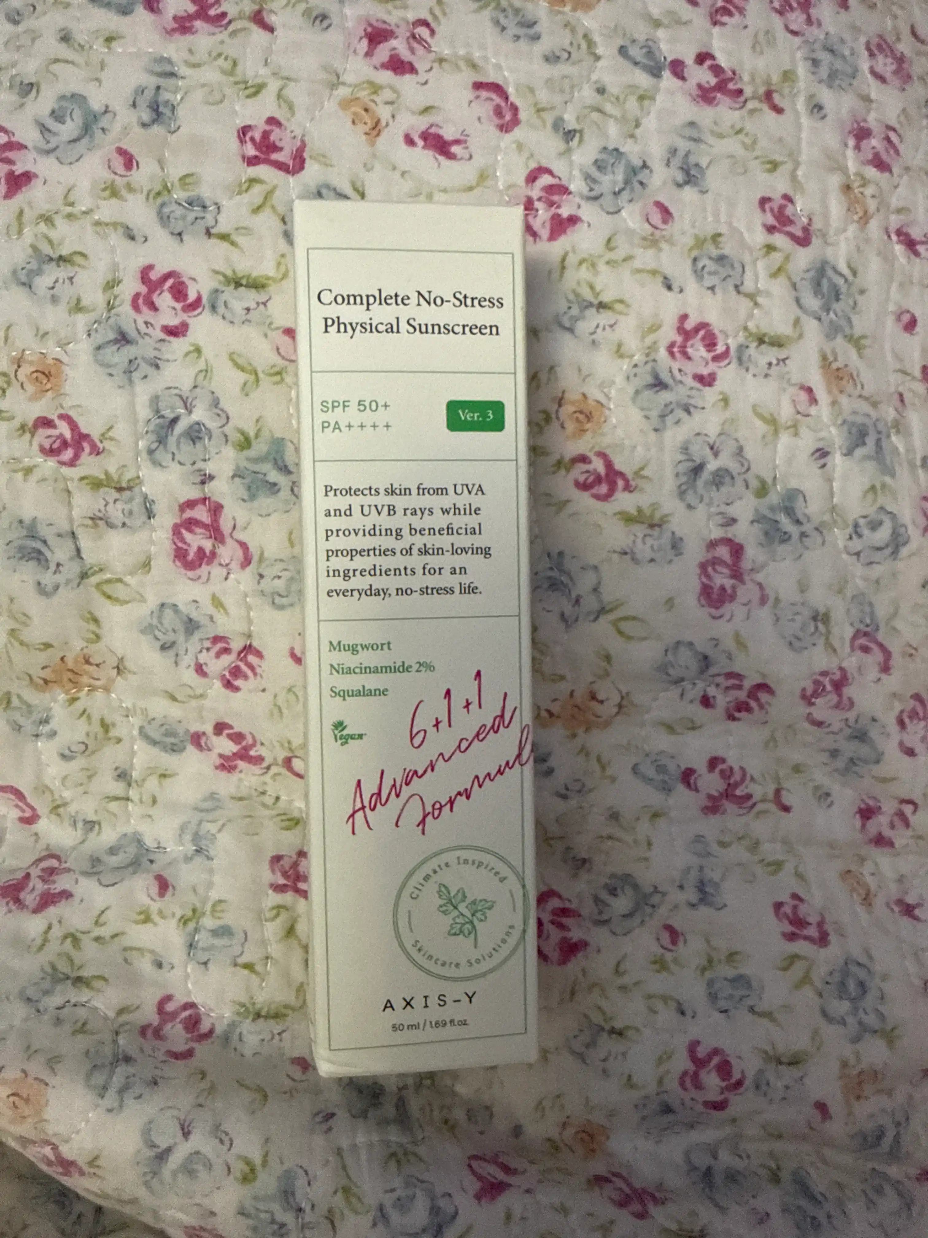 Солнцезащитный крем для чувствительной кожи Complete No-Stress Physical Sunscreen