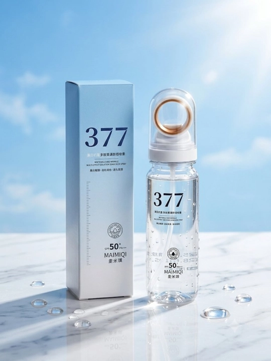377 SPF 50+ PA+++ солнцезащитный спрей, увлажняющий для лица и тела