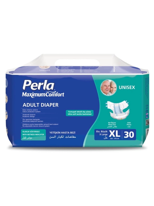 Подгузник для взрослых PERLA ECO HASTA BEZI X-Large №4, 30 шт - 