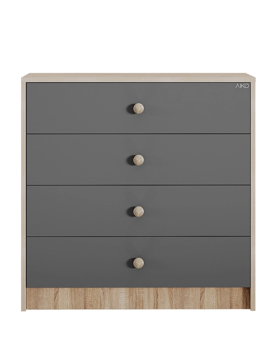Комод AIKO Vibe, с ящиками для белья, для спальни, тумба с полками, 80 x 40 x 80 см