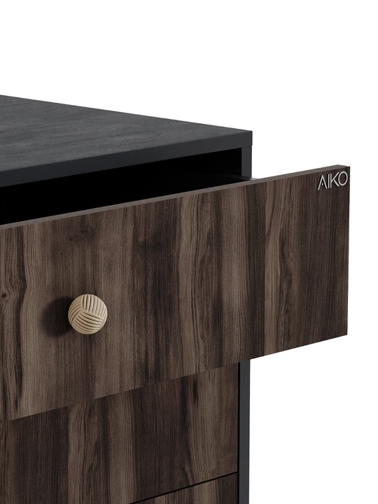 Комод AIKO Vibe, с ящиками для белья, для спальни, тумба с полками, 80 x 40 x 80 см