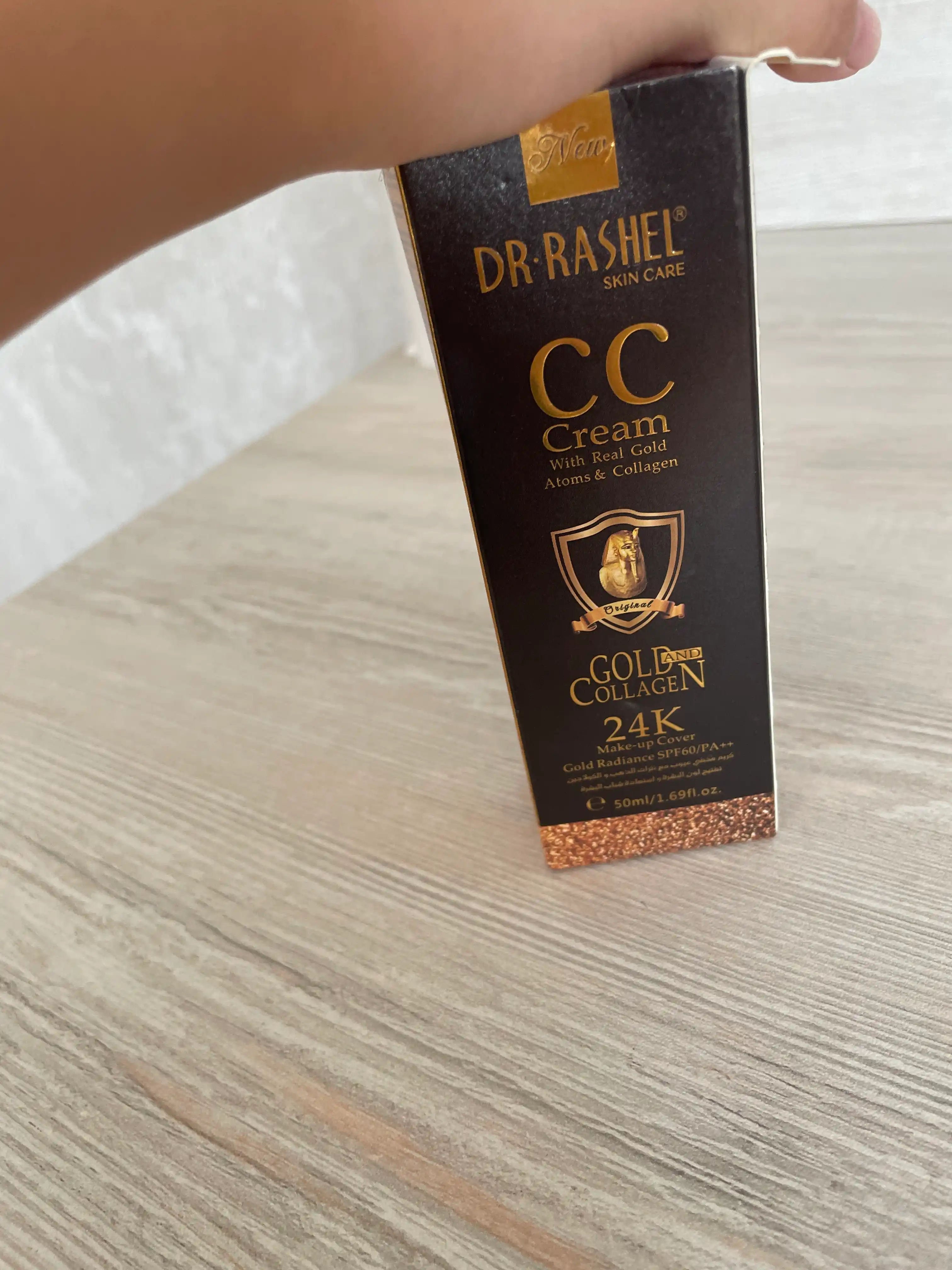 Тональный крем 24K Gold collagen CC Cream SPF60, Dr Rashel, 50 мл