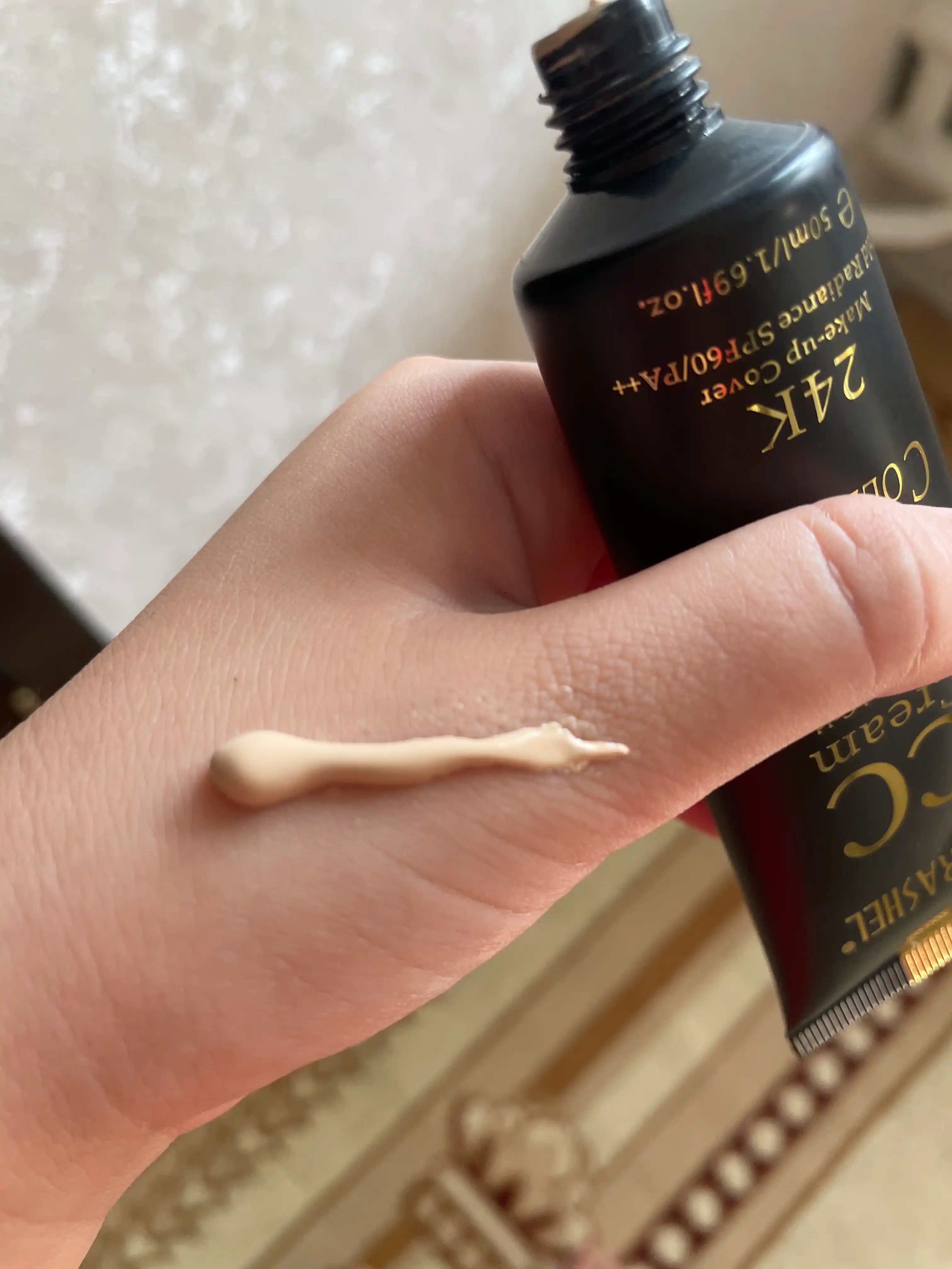 Тональный крем 24K Gold collagen CC Cream SPF60, Dr Rashel, 50 мл