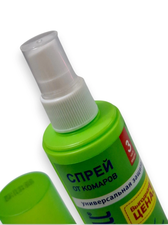 Спрей от комаров Mosquitall, репеллент от комаров, защита от укусов