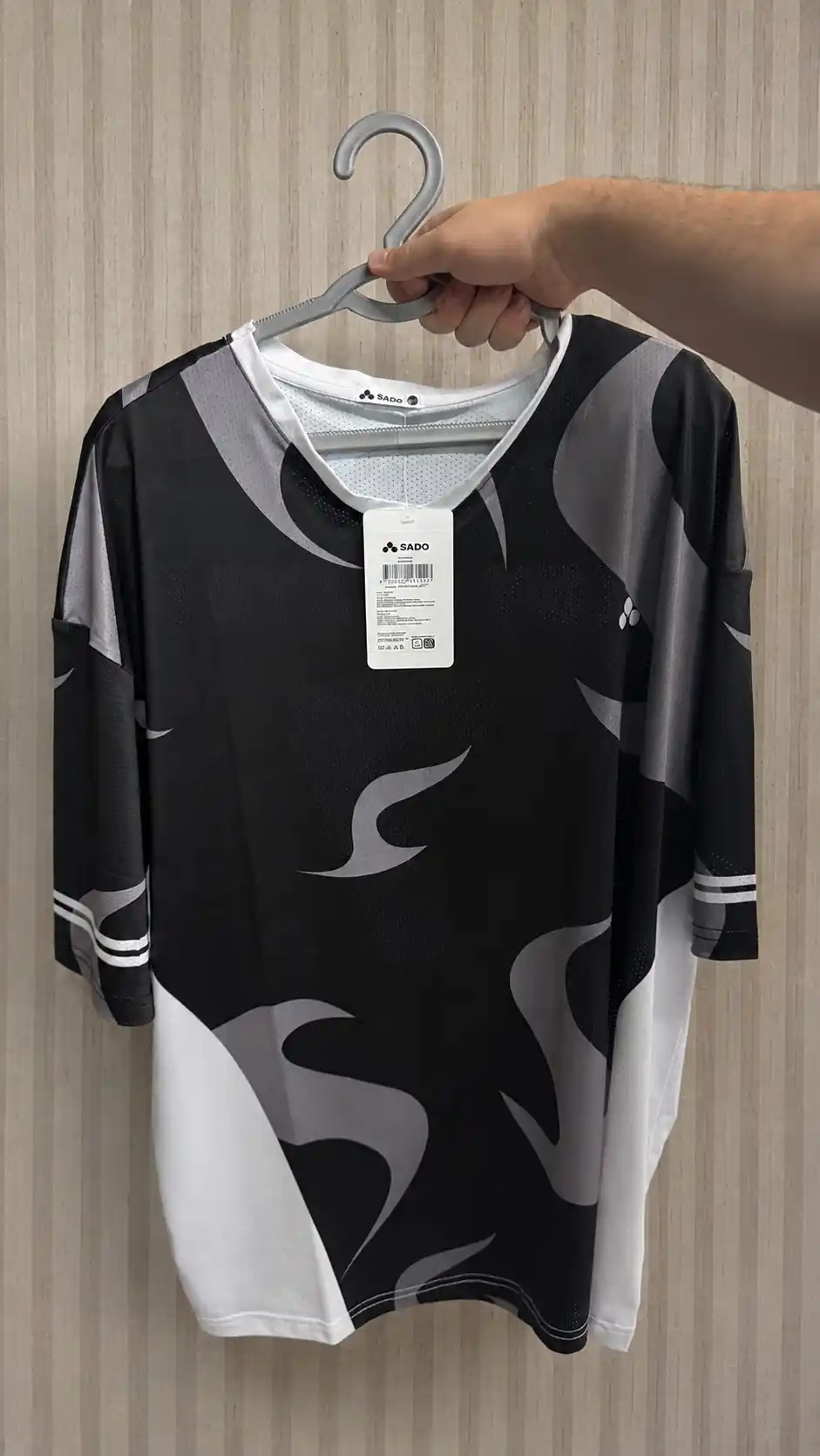 Sport oversize futbolka-jersey SADO