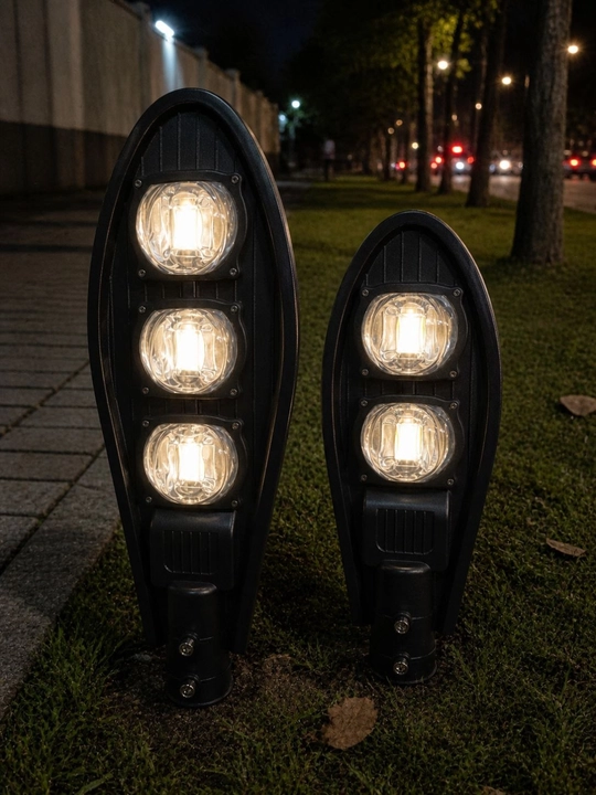 LED Ko'cha Chirog'i 3 Modul IP65 Tashqi Yoritgich Yo'l, Park va Hovli Uchun Suvga Chidamli