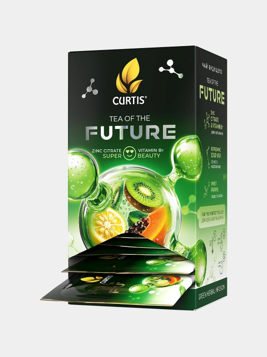 Choy ichimligi Curtis "Tea Of The Future. Super Beauty", 20 ta paketcha