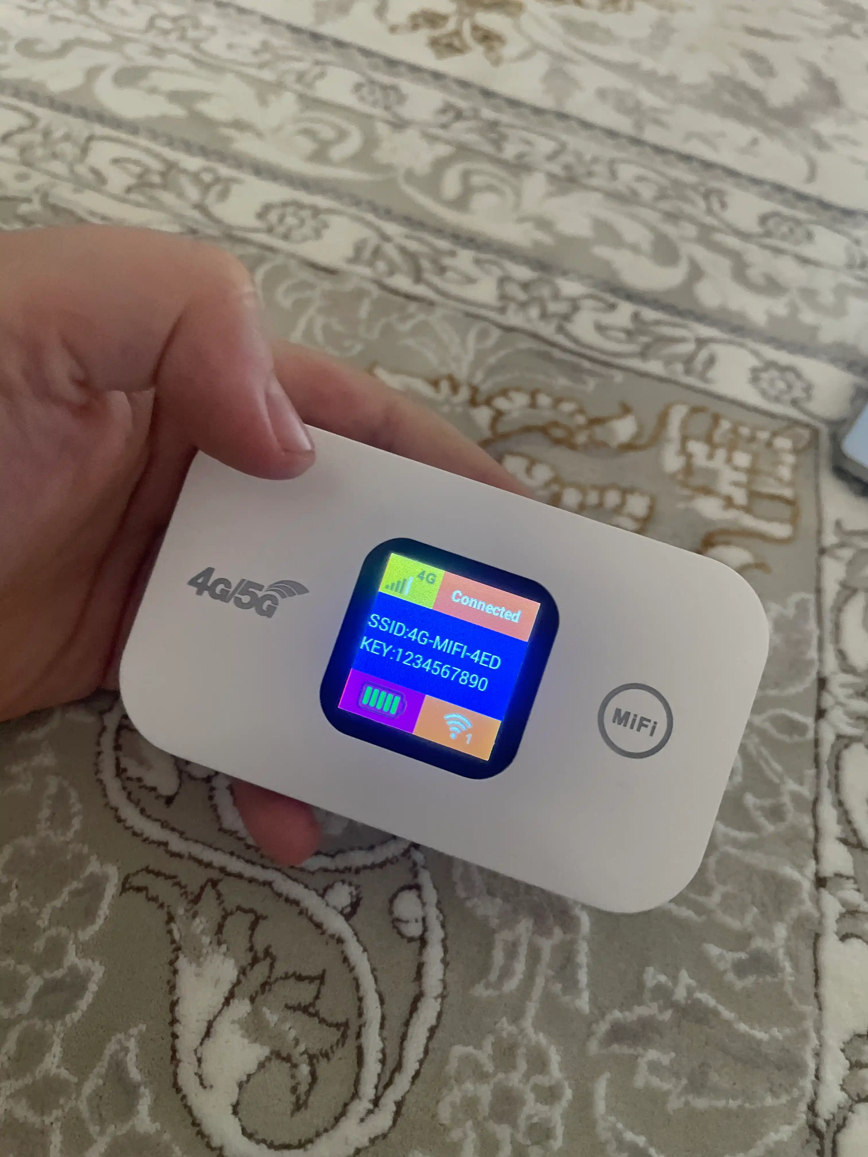 Карманный WIFI-роутер 4G, 5G