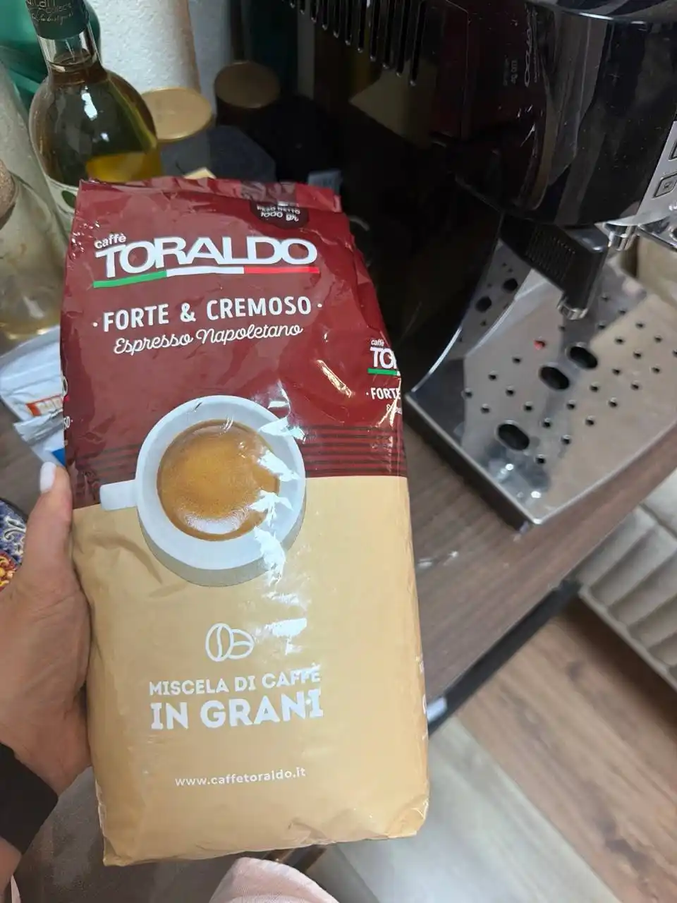 Toraldo Miscela Forte & Cremoso donali kofe 1 kg