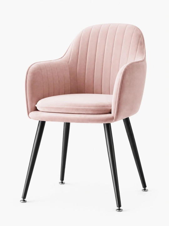 Yumshoq kreslo stul velvet kursi zamonaviy chair mebel organayzer uy uchun kreslo - 