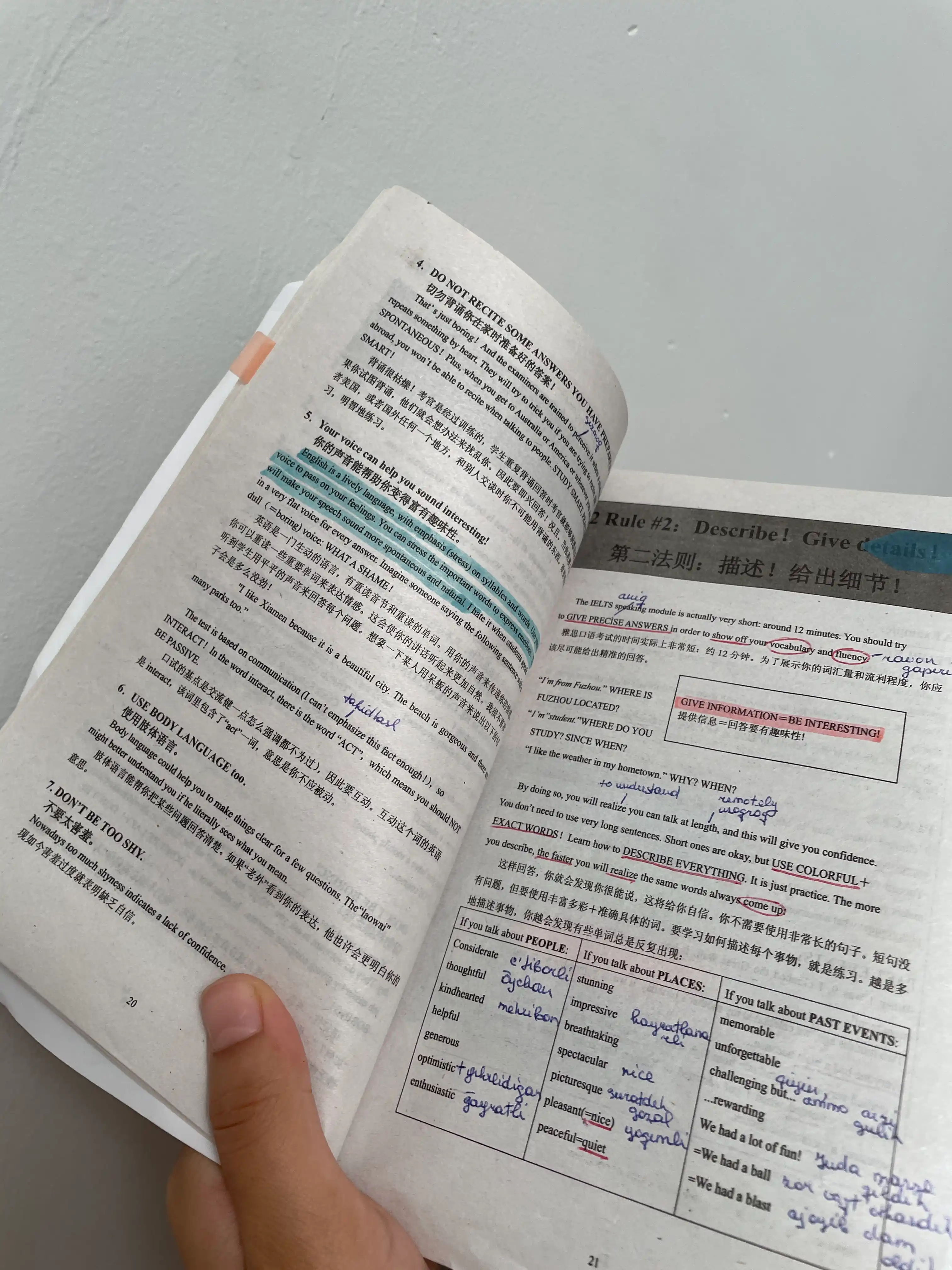 Ielts Ideas and Examples For Ielts Speaking. Jeremy Chiron