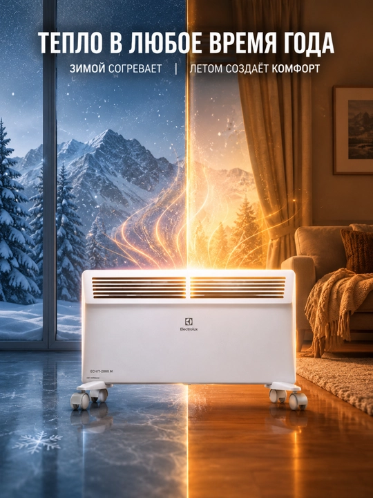 Electrolux ECH/T-2000 M 2000 W mexanik termostatli elektr isitish pechkasi
