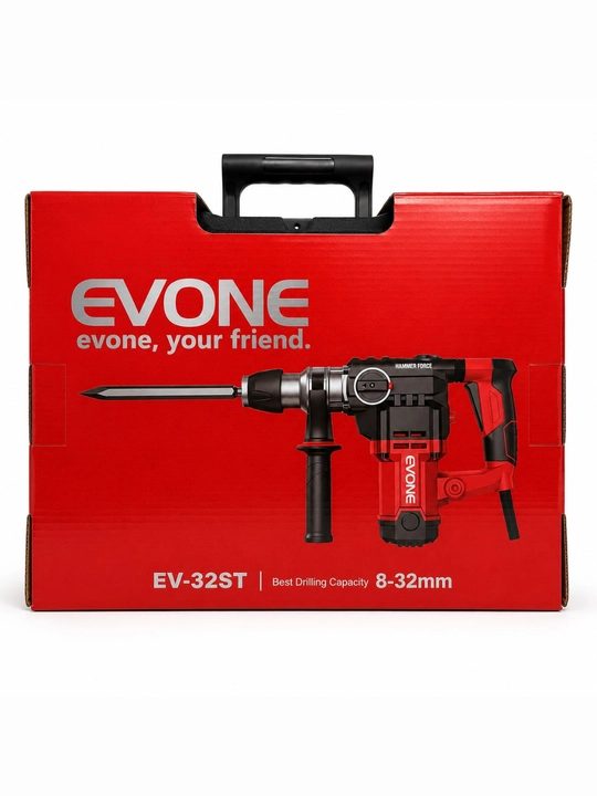 Perforator elektr, bochka turidagi 1100–1600 Vt, beton va g‘isht uchun, antivibratsiyali