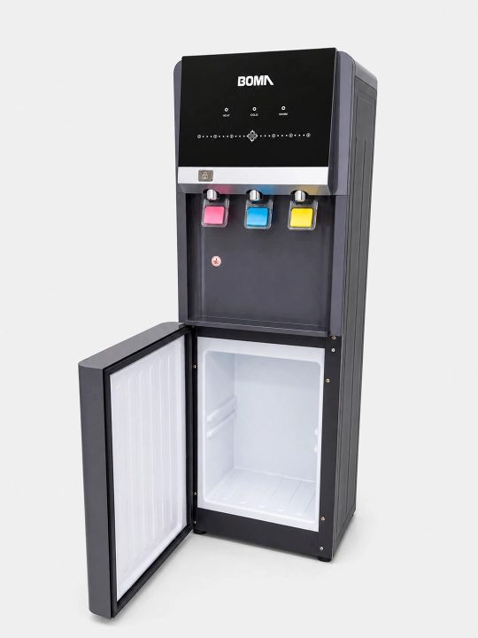 BOMA suv kulleri (dispenseri), kompressorli (freonli) sovutish, issiq-sovuq suv 5°C-100°C