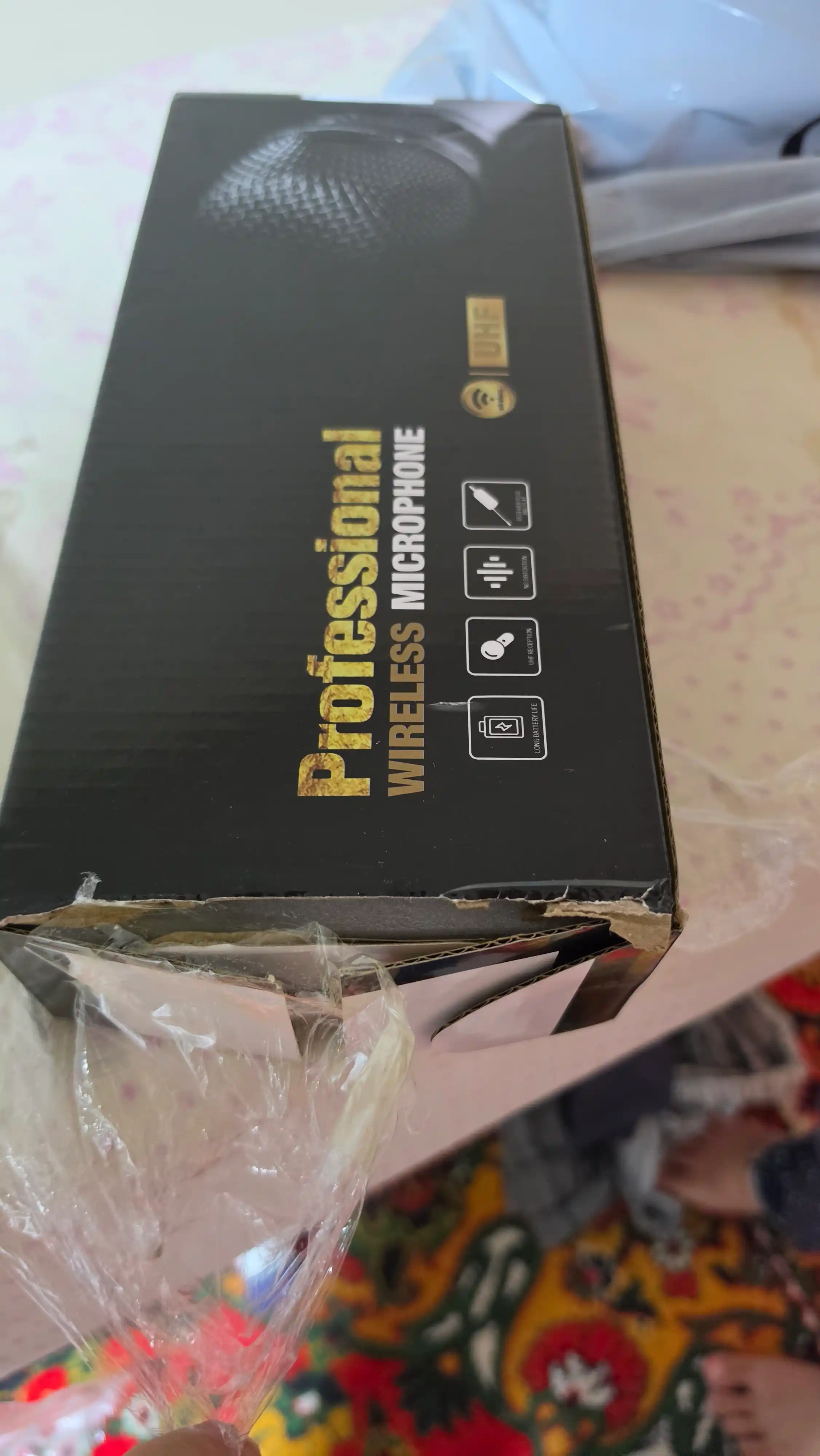 Simsiz karaoke mikrofonlari, professional, 2 dona