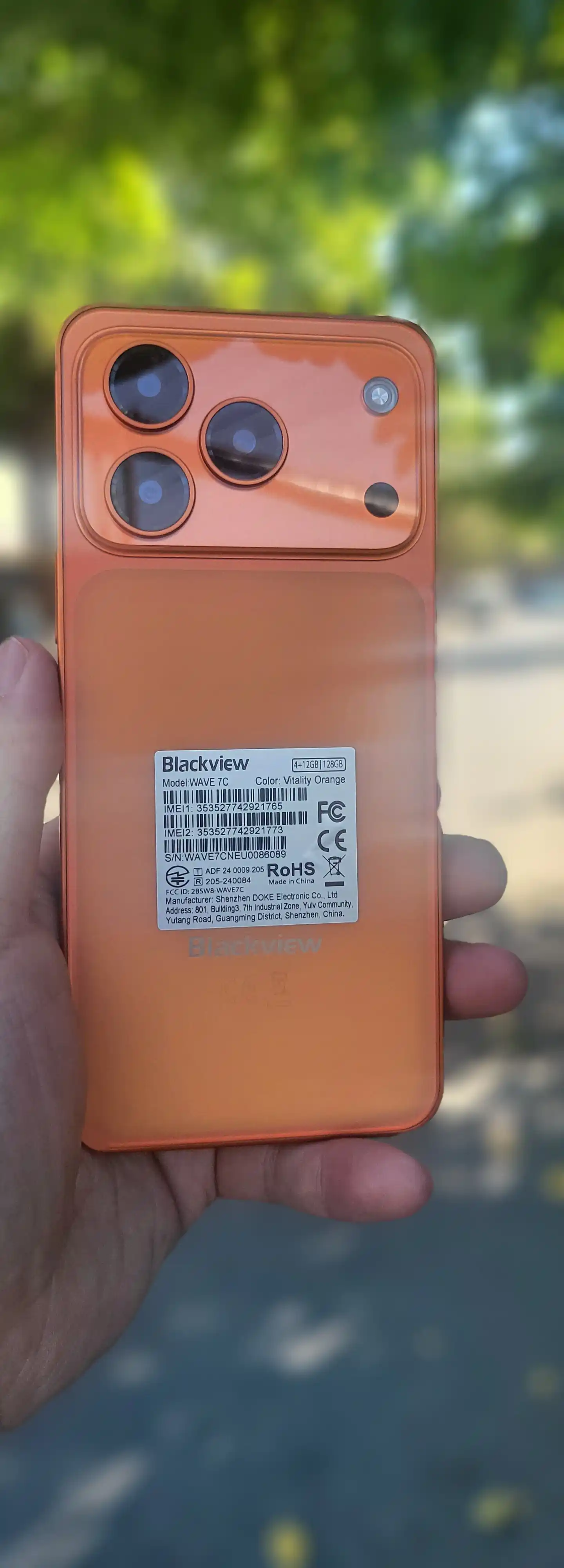 Smartfon 17 pro 16/128 GB, 6.56" IPS, 5000 mA/soat, Android 16, Uzimei