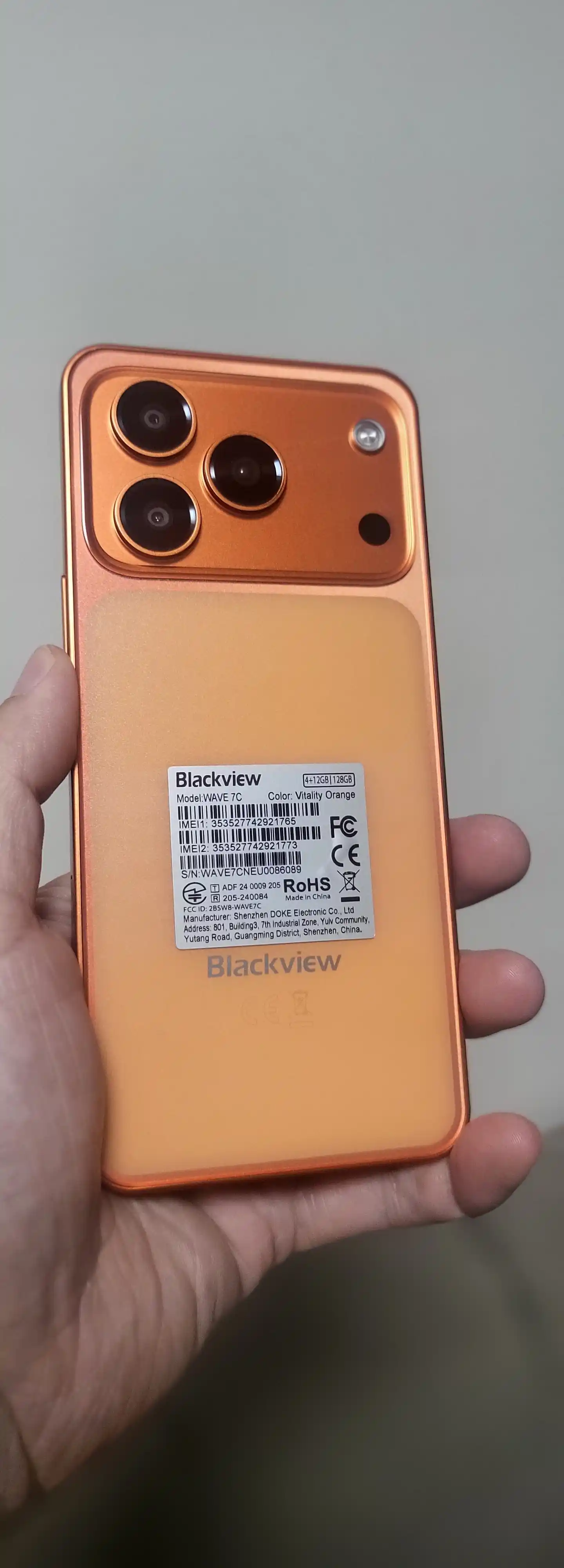 Smartfon 17 pro 16/128 GB, 6.56" IPS, 5000 mA/soat, Android 16, Uzimei