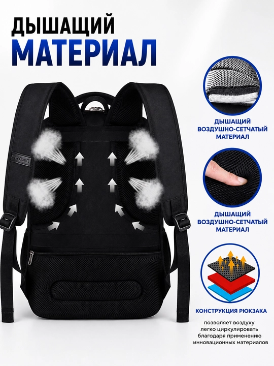 O‘smirlar, kattalar, shahar, ish, uniseks uchun maktab universal ryukzagi, noutbuk sumkasi