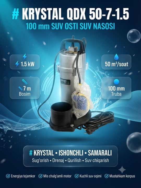 Drenaj nasosi, 0.37-1.8 kva, Suv nasos, Yer osti suv nasos, Suv nasoslar, drenaj nasoslari