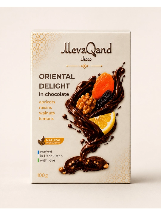 Конфеты MevaQand Choco из сухофруктов в тёмном шоколаде, 100 г