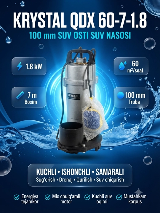 Drenaj nasosi, 0.37-1.8 kva, Suv nasos, Yer osti suv nasos, Suv nasoslar, drenaj nasoslari