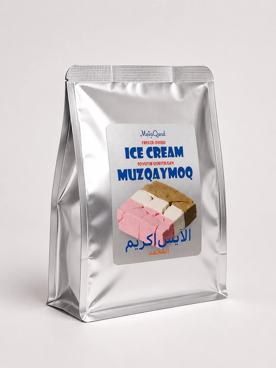 Сублимированное мороженое MevaQand Freeze-Dried ассорти, 50 г