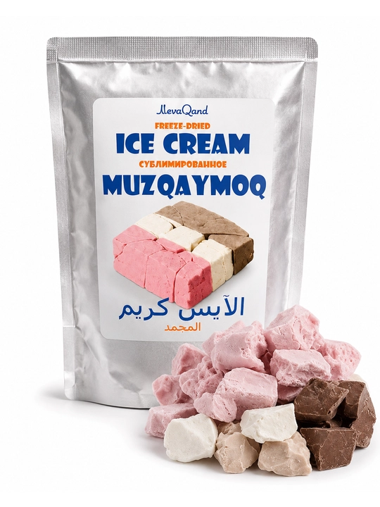 Сублимированное мороженое MevaQand Freeze-Dried ассорти, 50 г