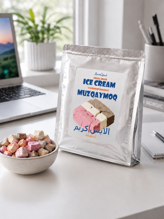 Сублимированное мороженое MevaQand Freeze-Dried ассорти, 50 г