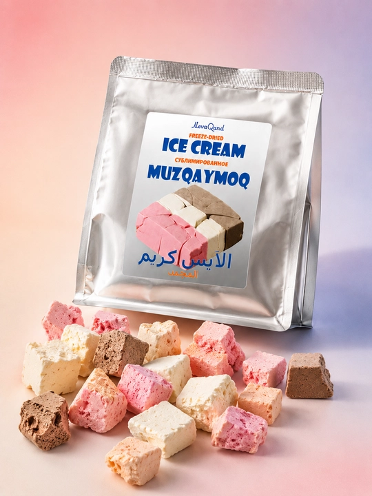 Сублимированное мороженое MevaQand Freeze-Dried ассорти, 50 г - 