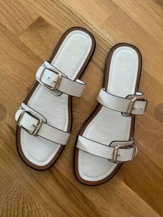 Летние женские тапочки Zara