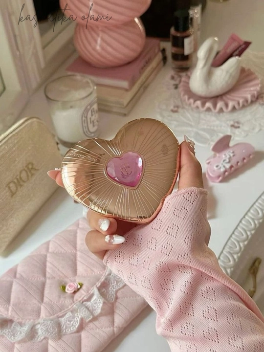 Румяна для лица Charlotte Tilbury Heart of Glass Airbrush, двойная палетка 