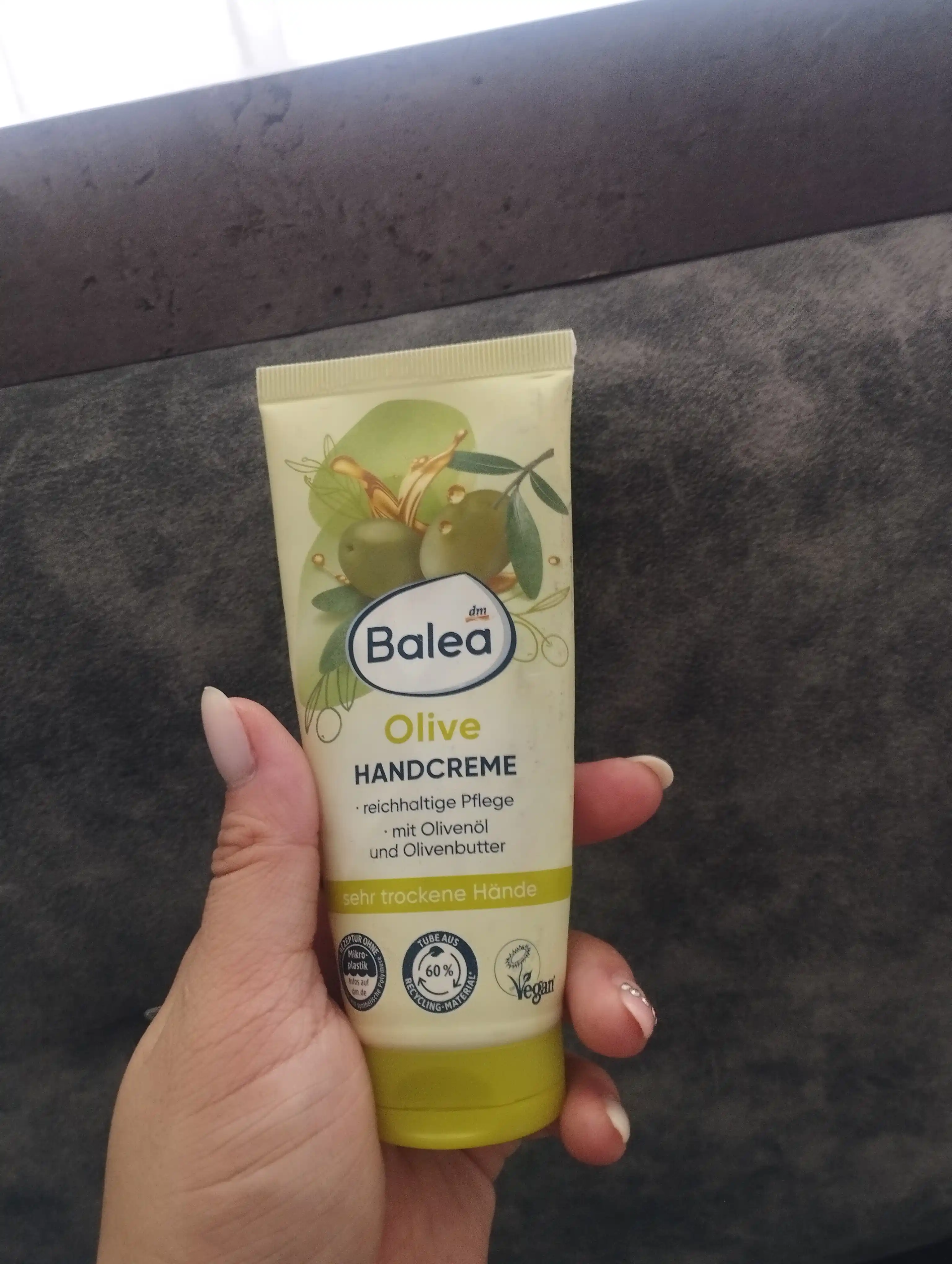 Крем для рук Balea Olive – интенсивное питание для сухой кожи