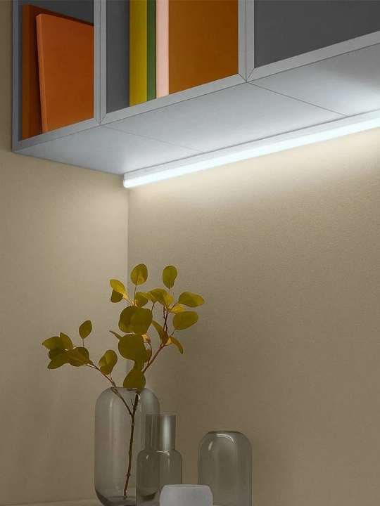 T8 LED chiziqli lampa 60/120sm 20/30/40W 6500K 220V ulash mumkin