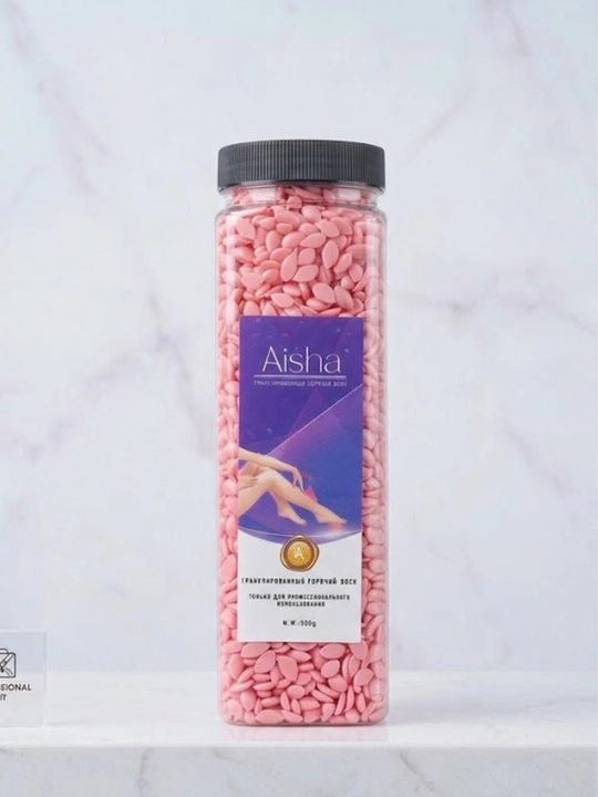 Горячий пленочный воск в гранулах для депиляции Aisha, 500 г - 