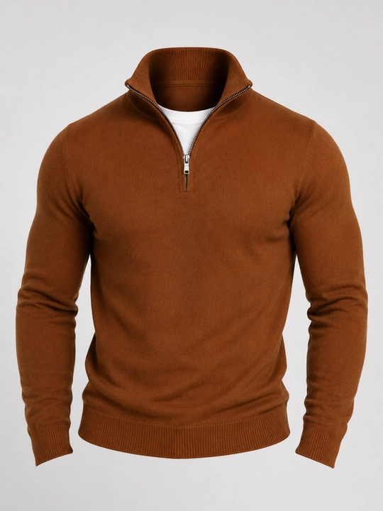 Erkaklar uchun chaqmoqli sviter, standart o‘lcham S dan-XL gacha,46 dan 52 mos keladi