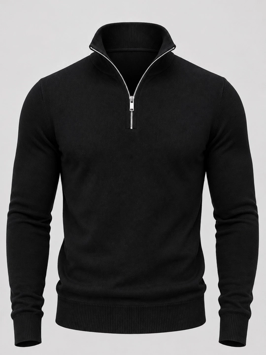 Erkaklar uchun chaqmoqli sviter, standart o‘lcham S dan-XL gacha,46 dan 52 mos keladi