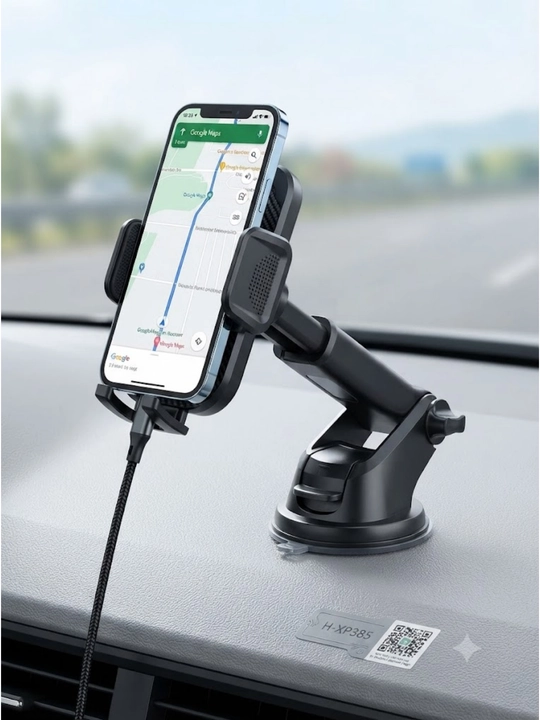 Avtomobil telefoni ushlagichi, so'rg'ich va Velcro bilan - 