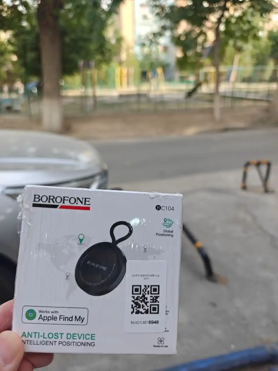 Apple iOS GPS трекер для авто, ключей, рюкзака и животных