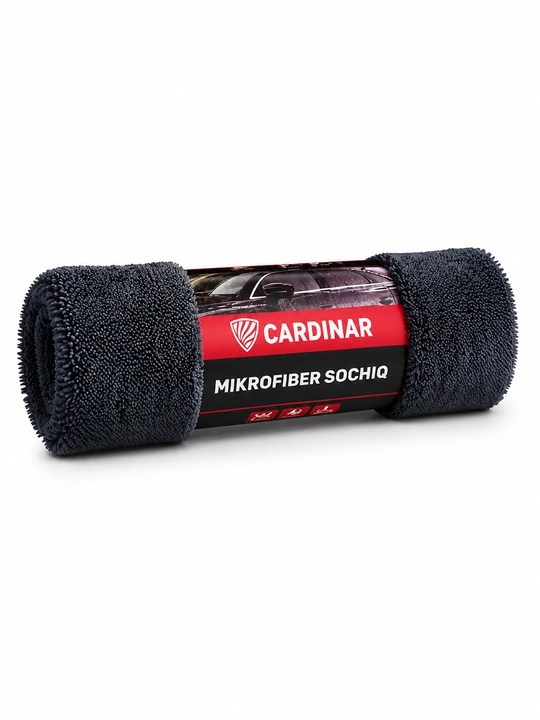 CARDINAR Mikrofiber Sochiq — Premium Tozalik Uchun
