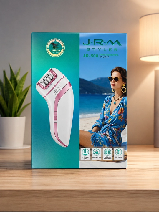 Ayollar va qizlar uchun simsiz tana epilatori J.R.M STYLER JR-500