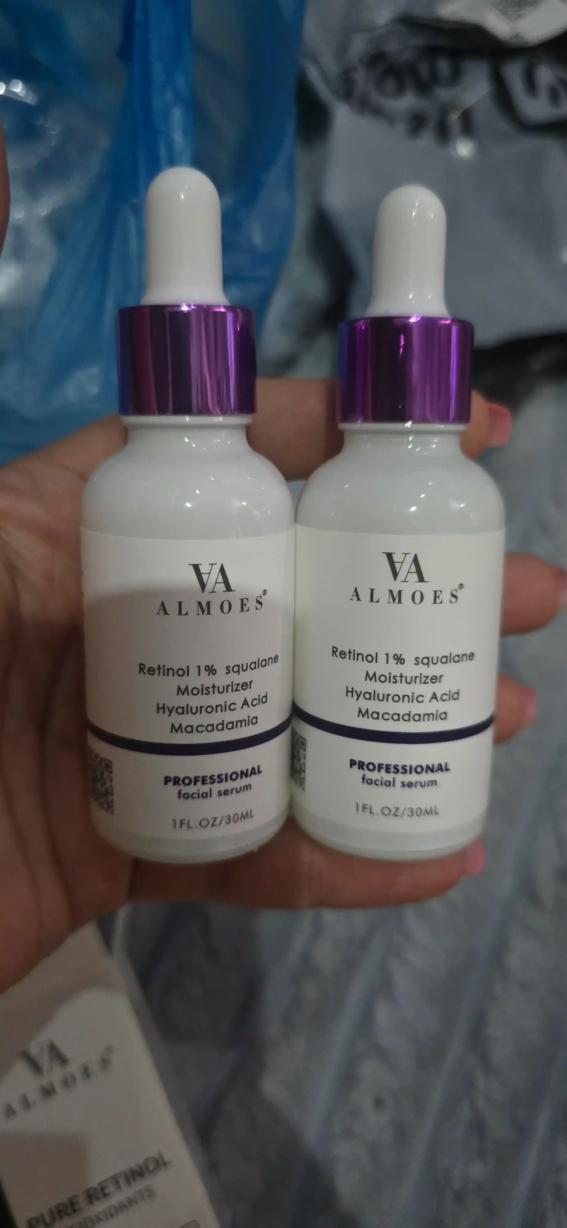 Набор сывороток для лица ALMOES Retinol, Vitamin C, AHA+BHA