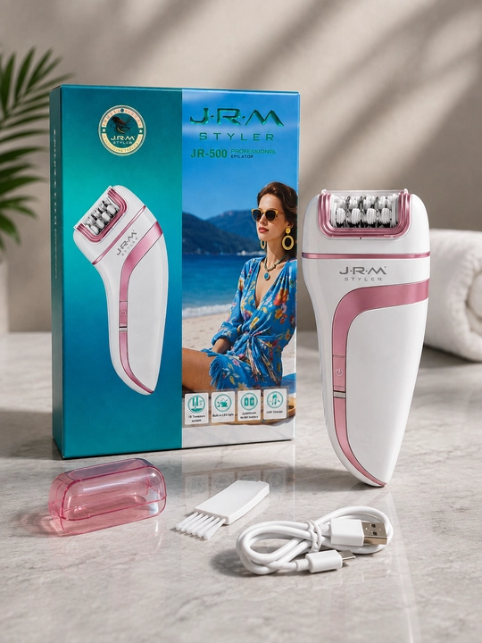 Ayollar va qizlar uchun simsiz tana epilatori J.R.M STYLER JR-500