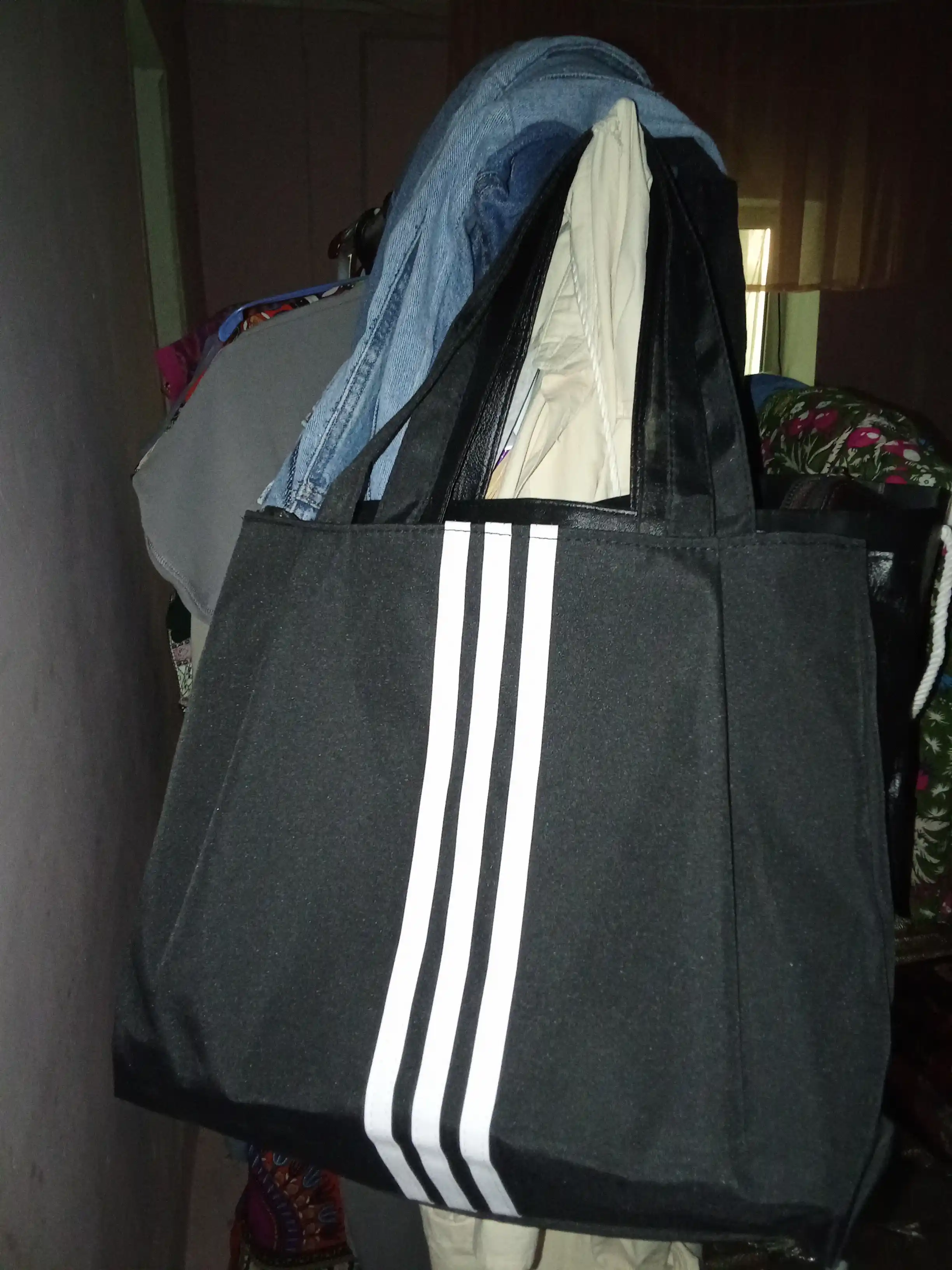 Ayollar katta shopper sumkasi, ish va o‘qish uchun, sportcha, A4