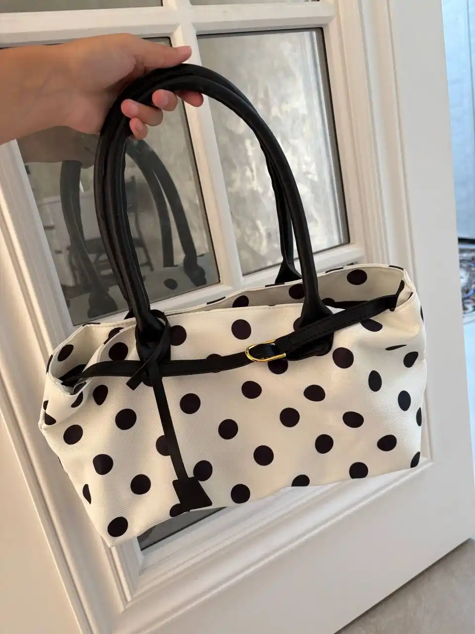 Ayollar sumkasi,polka dot sumka,katta sigimli kundalik ayollar sumkasi, zamonaviy va qulay