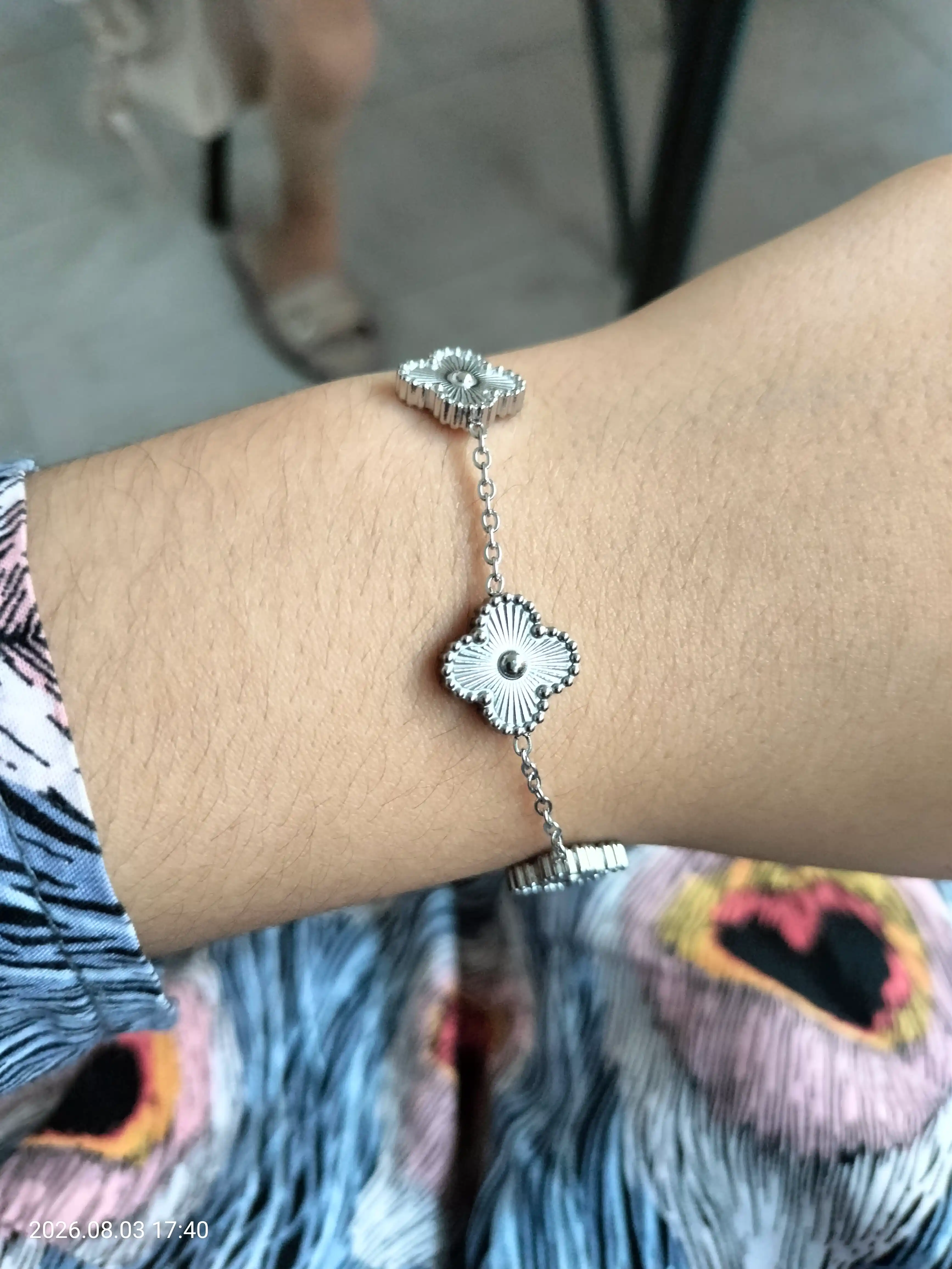 Браслеты для женщин и для девочек Clever, Van Cleef, не меняет цвет и не темнеет