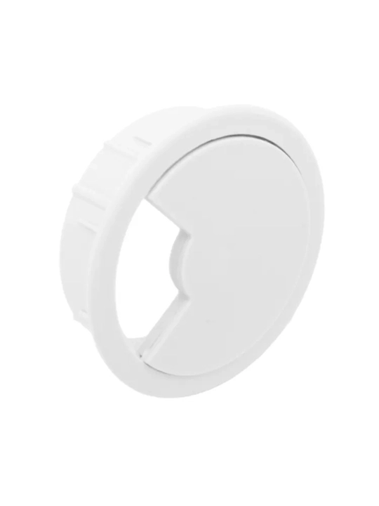 D.60 mm li kabel uchun plastik tiqin - mebel va simlarni tartibga solish uchun
