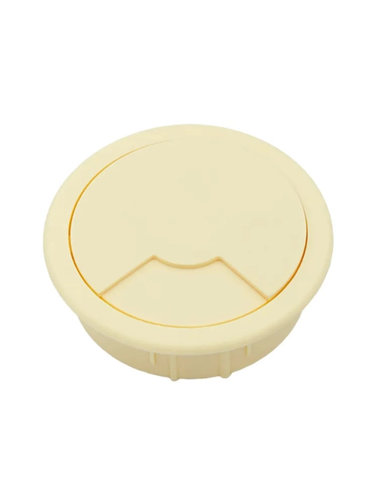 D.60 mm li kabel uchun plastik tiqin - mebel va simlarni tartibga solish uchun