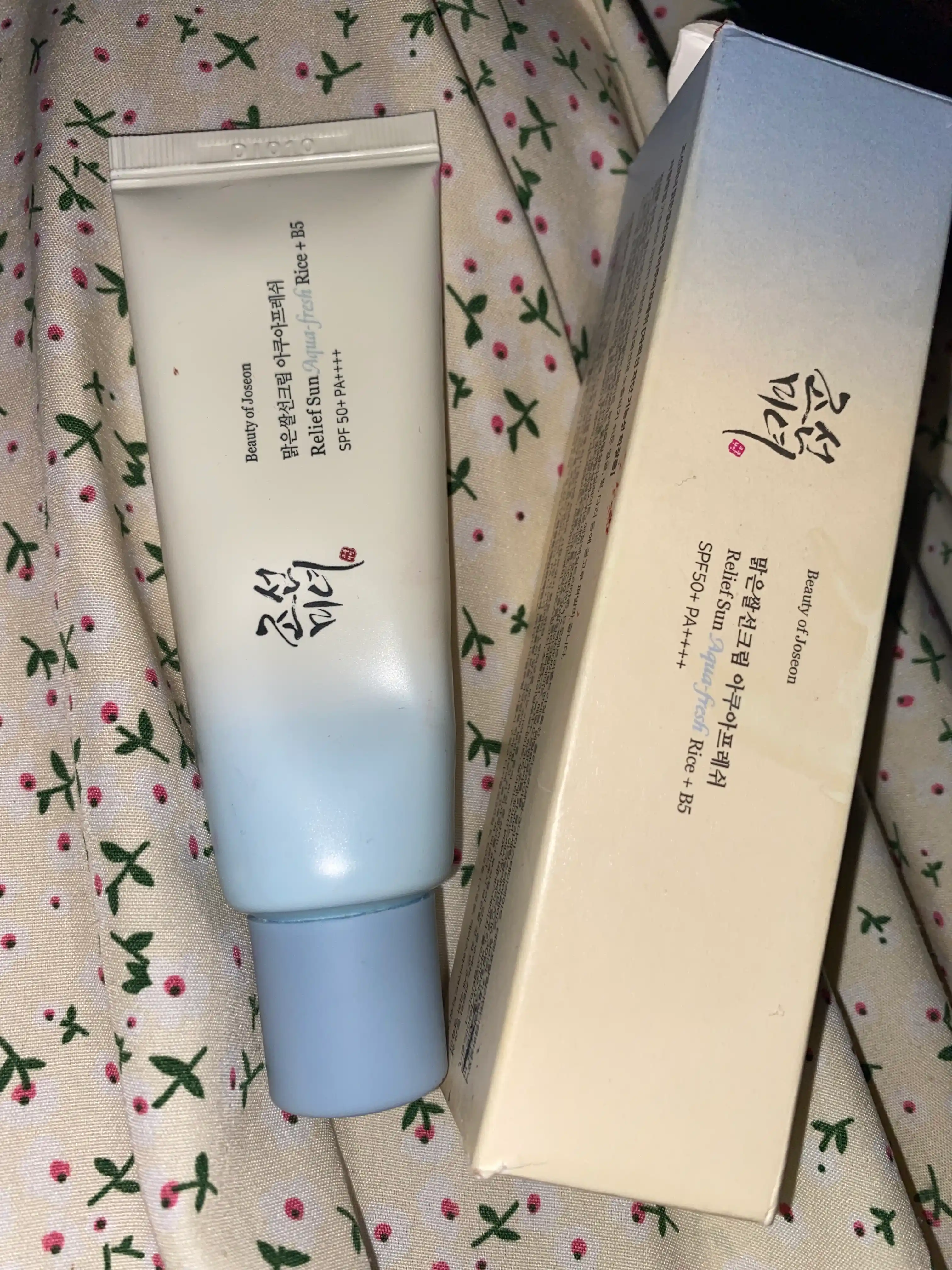 Quyosh kremi Beauty of Joseon Relief Sun SPF50+ PA++++ Rice + Probiotics yuz uchun 50 ml