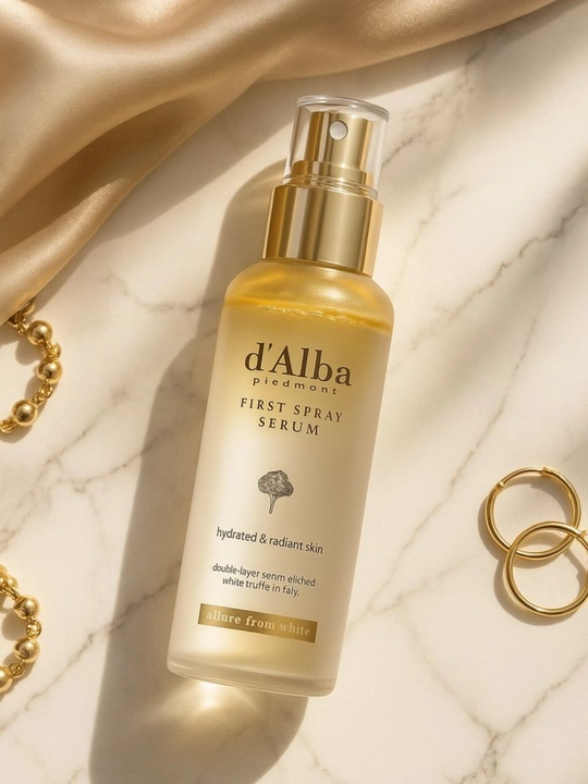 Спрей-сыворотка d'Alba First Spray Serum, 100 мл, для увлажнения и сияния кожи - 