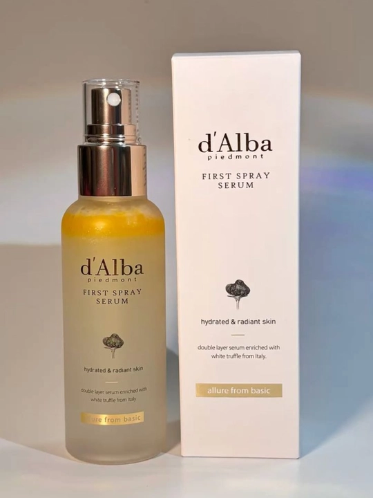 D’ Alba First Spray Serum sprey-zardobi, 100 ml, terini namlash va yaltiratish uchun